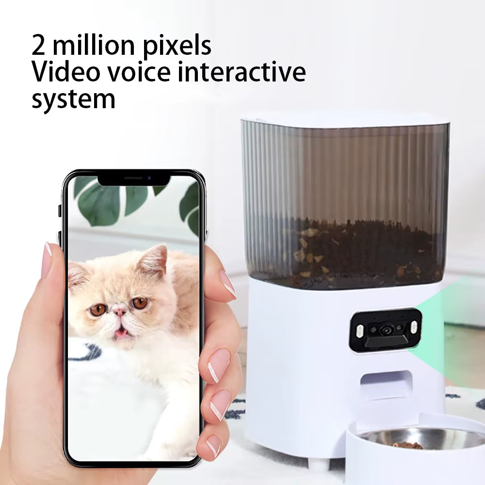 Distributeur automatique caméra intégré 